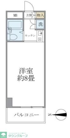 番衆エムエスビルの物件間取画像